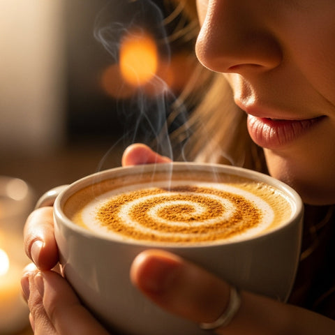 Ceylon Cinnamon Latte: 4 Ingredients, One Saucepan, 5 Minutes