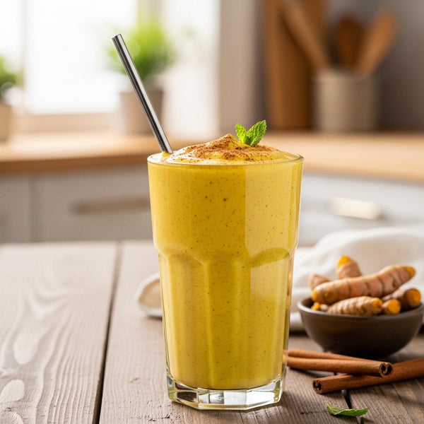 Golden Turmeric Milkshake: A Creamy Wellness Drink